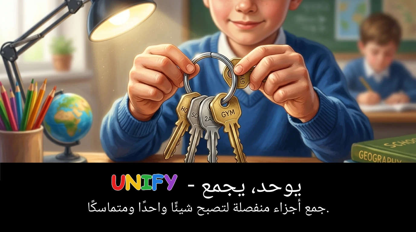 Arabic Illustration for unify